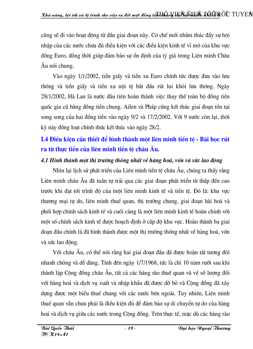 image for page Khả năng lợi ích và lộ trình của việc ra đời một đồng tiền chung cho các nước ASEAN