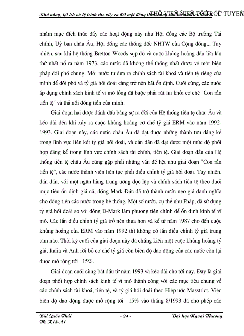 image for page Khả năng lợi ích và lộ trình của việc ra đời một đồng tiền chung cho các nước ASEAN