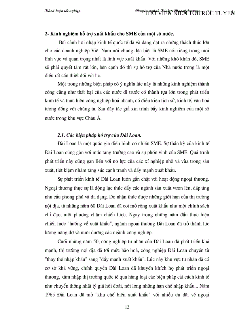 image for page Thực trạng hỗ trợ xuất khẩu cho các doanh nghiệp vừa và nhỏ của Việt Nam và giải pháp phát triển