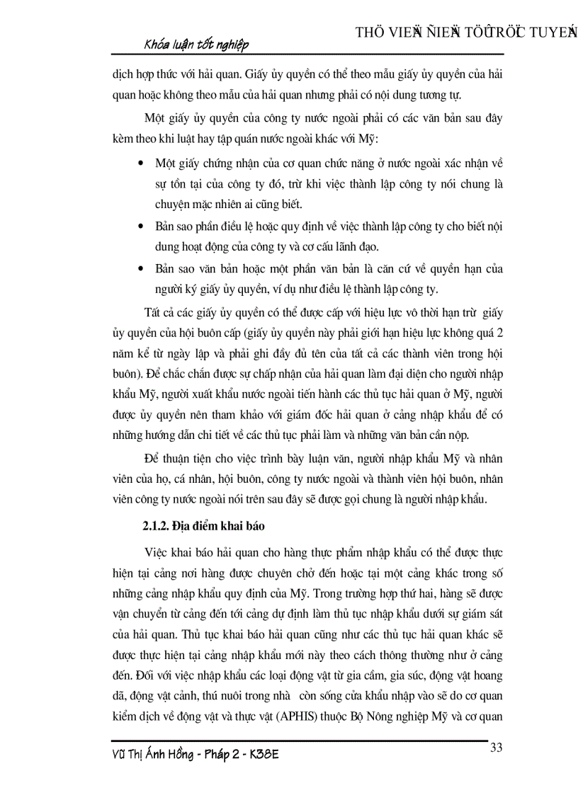 image for page Thủ tục hải quan ở cảng biển của Mỹ đối với thực phẩm nhập khẩu