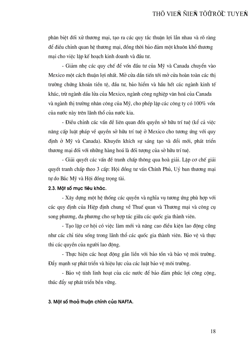 image for page Khu vực mậu dịch tự do Bắc Mỹ NAFTA và mối quan hệ kinh tế thương mại Việt Nam NAFTA những năm gần đây
