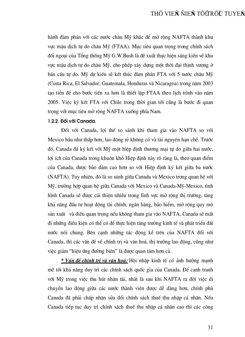 image for page Khu vực mậu dịch tự do Bắc Mỹ NAFTA và mối quan hệ kinh tế thương mại Việt Nam NAFTA những năm gần đây