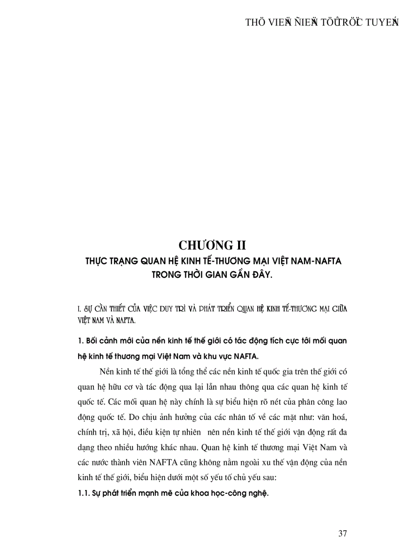 image for page Khu vực mậu dịch tự do Bắc Mỹ NAFTA và mối quan hệ kinh tế thương mại Việt Nam NAFTA những năm gần đây