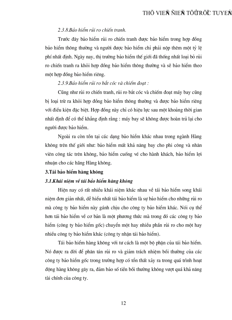 image for page Một số biện pháp nhằm thúc đẩy hoạt động nhận tái bảo hiểm nghiệp vụ bảo hiểm hàng không ở công ty tái bảo hiểm quốc gia Việt Nam VINARE