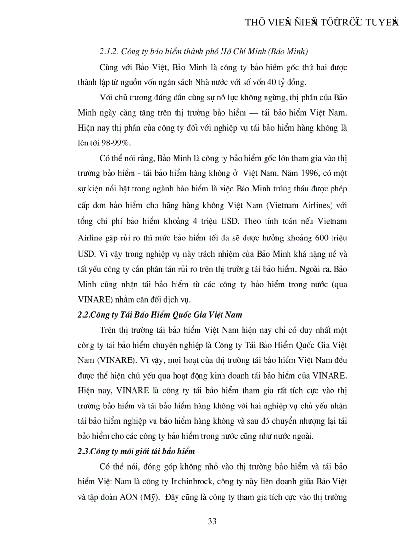 image for page Một số biện pháp nhằm thúc đẩy hoạt động nhận tái bảo hiểm nghiệp vụ bảo hiểm hàng không ở công ty tái bảo hiểm quốc gia Việt Nam VINARE