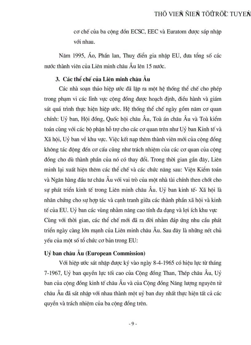 image for page Thị trường EU và khả năng xuất khẩu hàng nông sản của Việt nam sang thị trường này