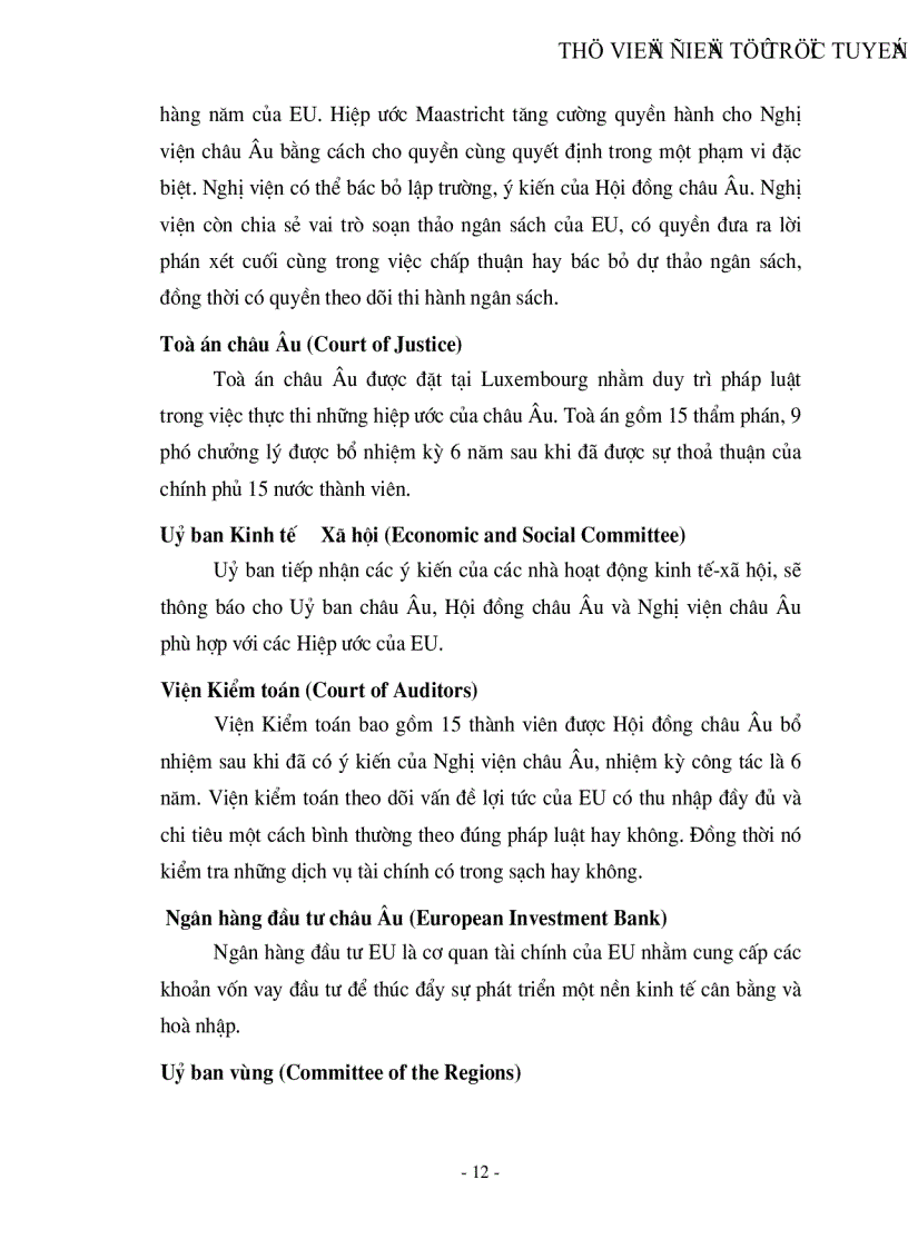 image for page Thị trường EU và khả năng xuất khẩu hàng nông sản của Việt nam sang thị trường này