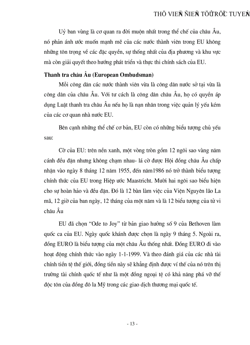 image for page Thị trường EU và khả năng xuất khẩu hàng nông sản của Việt nam sang thị trường này