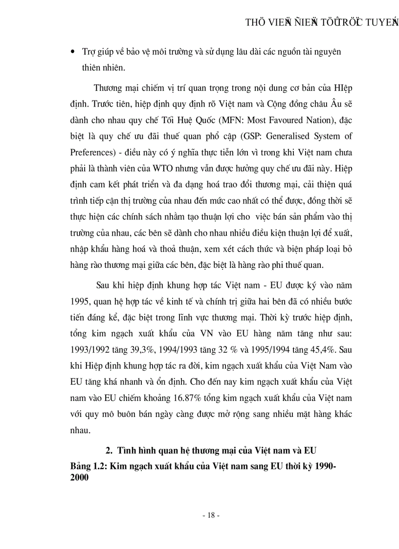 image for page Thị trường EU và khả năng xuất khẩu hàng nông sản của Việt nam sang thị trường này