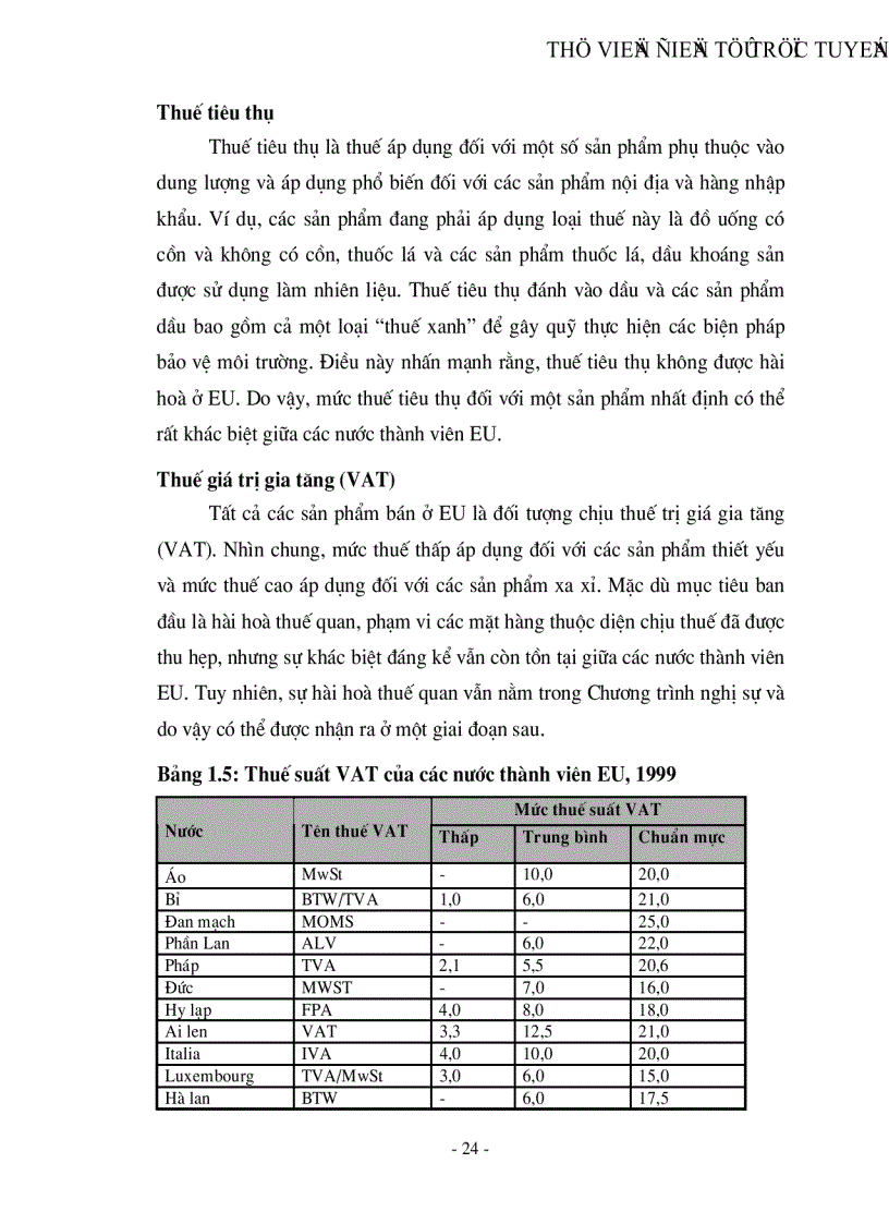 image for page Thị trường EU và khả năng xuất khẩu hàng nông sản của Việt nam sang thị trường này