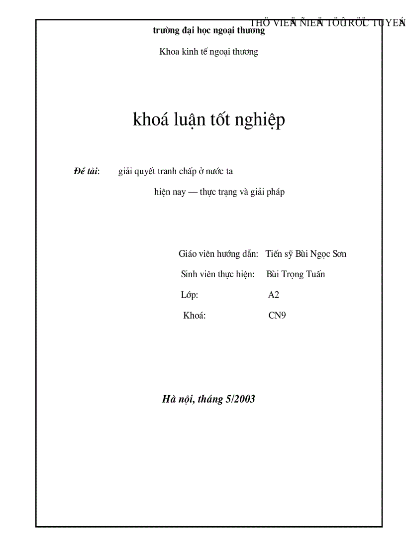 image for page Giải quyết tranh chấp kinh tế ở nước ta hiện nay thực trạng và giải pháp