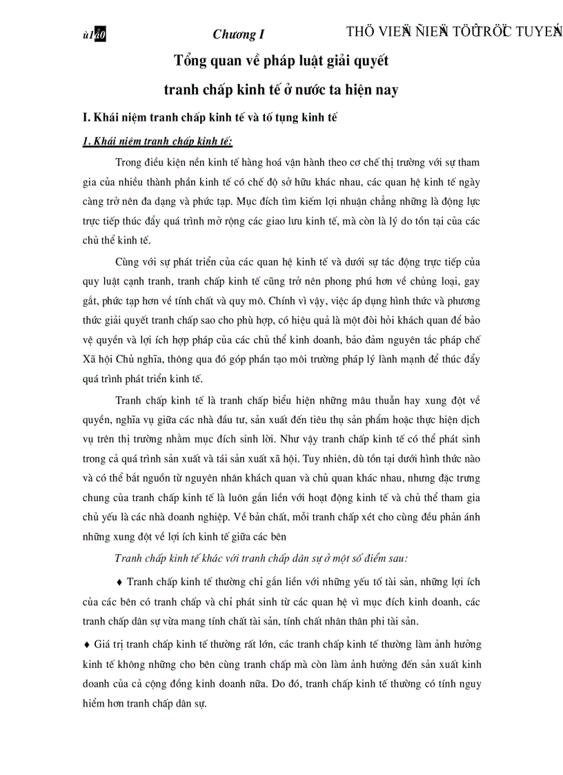 image for page Giải quyết tranh chấp kinh tế ở nước ta hiện nay thực trạng và giải pháp