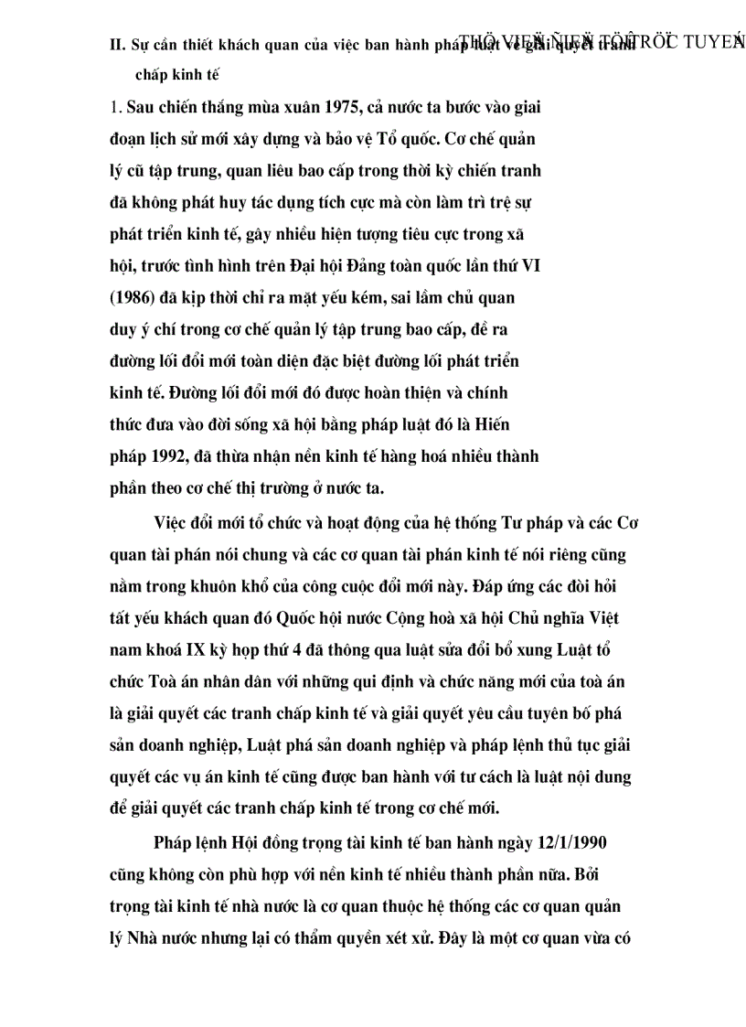 image for page Giải quyết tranh chấp kinh tế ở nước ta hiện nay thực trạng và giải pháp