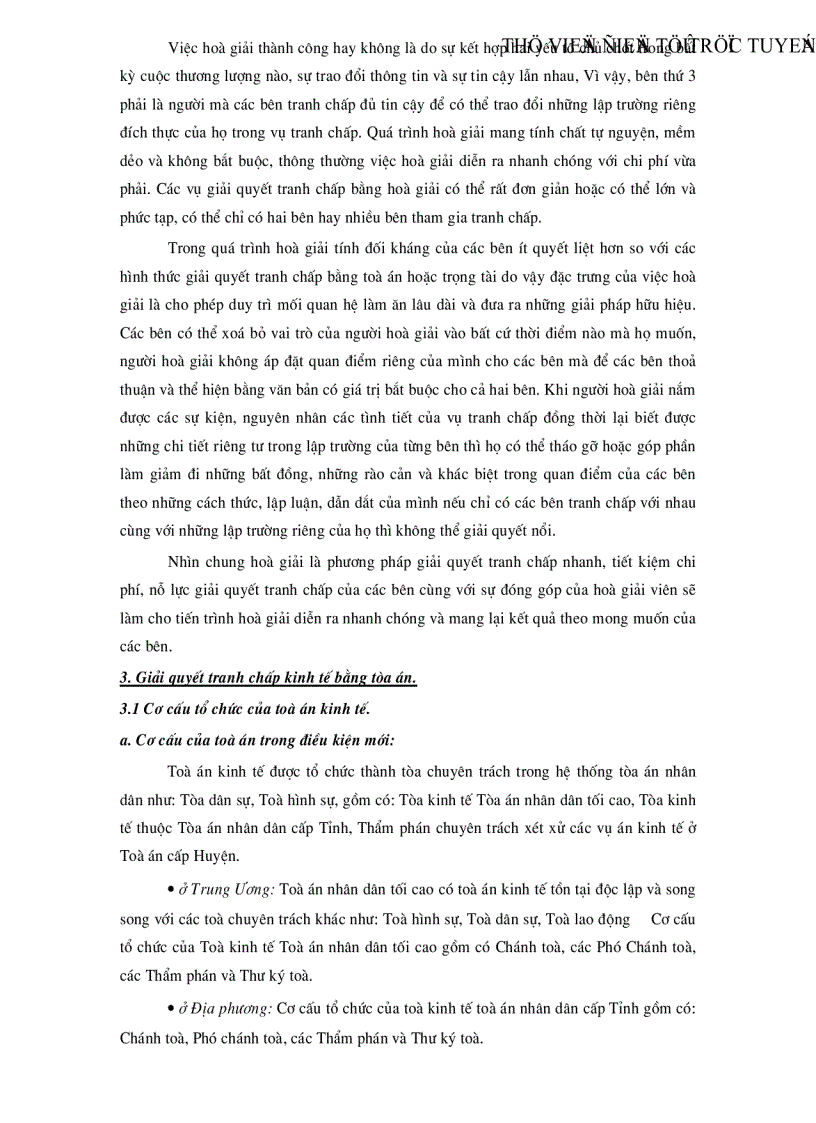 image for page Giải quyết tranh chấp kinh tế ở nước ta hiện nay thực trạng và giải pháp