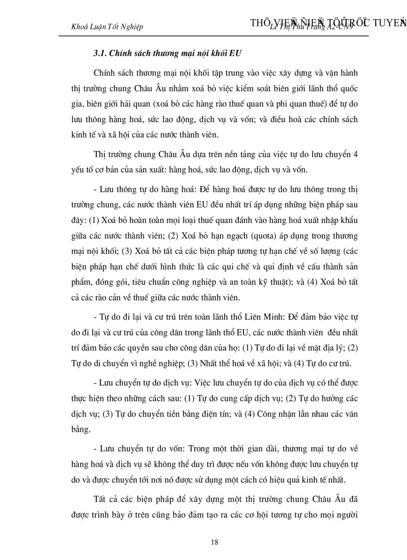 image for page Đẩy mạnh Hoạt đông xuất khẩu hàng hoá của Việt nam vào thị trường EU giai đoạn 2001 2010 Thực trạng và giải pháp