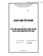 Phát triển Chính phủ điện tử ở một số nước Bài học kinh nghiệm đối với việt nam