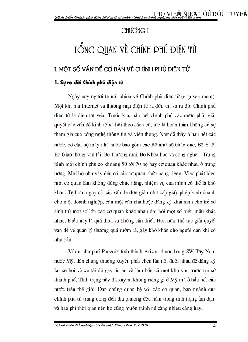 image for page Phát triển Chính phủ điện tử ở một số nước Bài học kinh nghiệm đối với việt nam