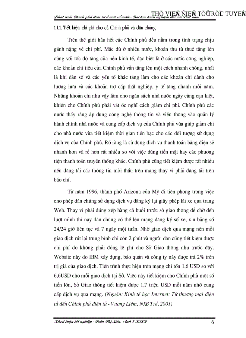 image for page Phát triển Chính phủ điện tử ở một số nước Bài học kinh nghiệm đối với việt nam