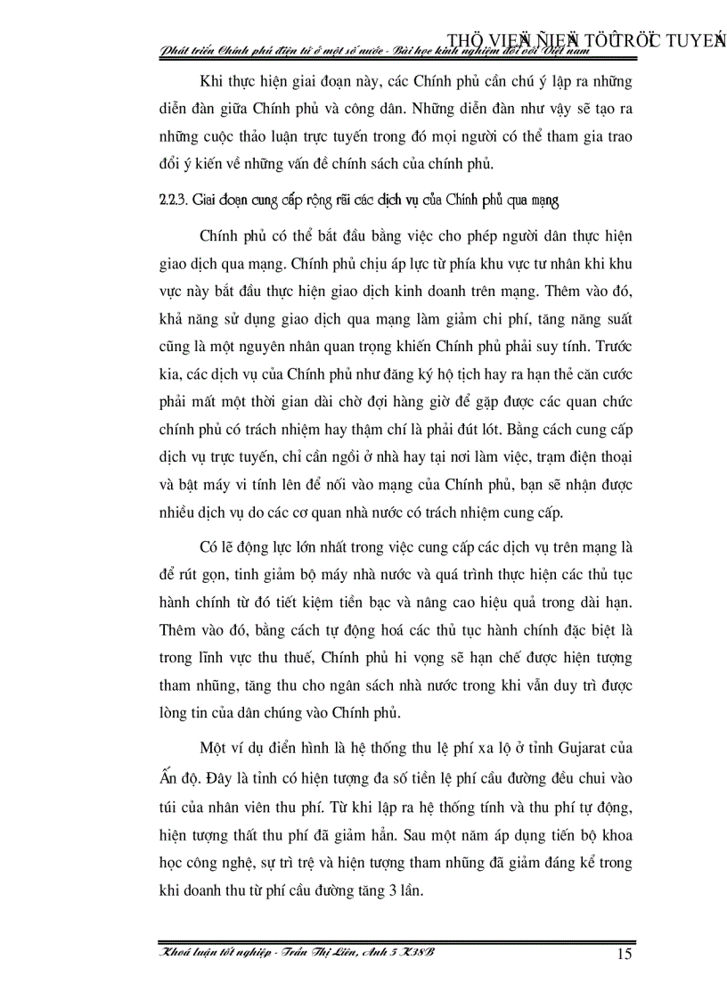 image for page Phát triển Chính phủ điện tử ở một số nước Bài học kinh nghiệm đối với việt nam