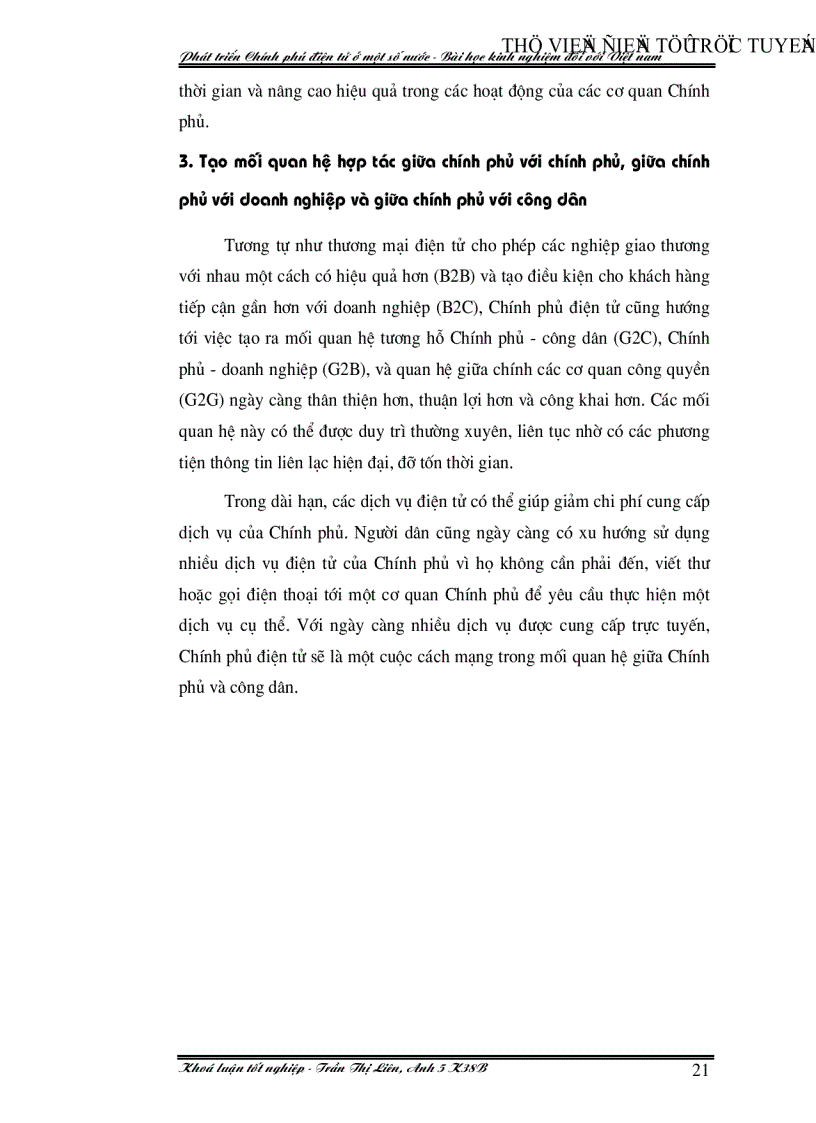 image for page Phát triển Chính phủ điện tử ở một số nước Bài học kinh nghiệm đối với việt nam