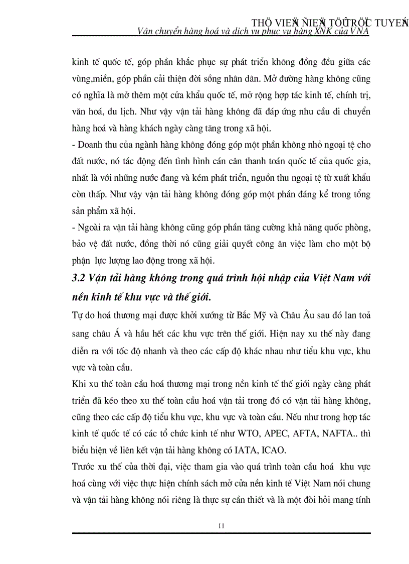 image for page Nghiên cứu phân tích đánh giá công tác vận chuyển và dịch vụ phục vụ hàng hoá xuất nhập khẩu tại các cảng hàng không quốc tế của Vietnam Airlines