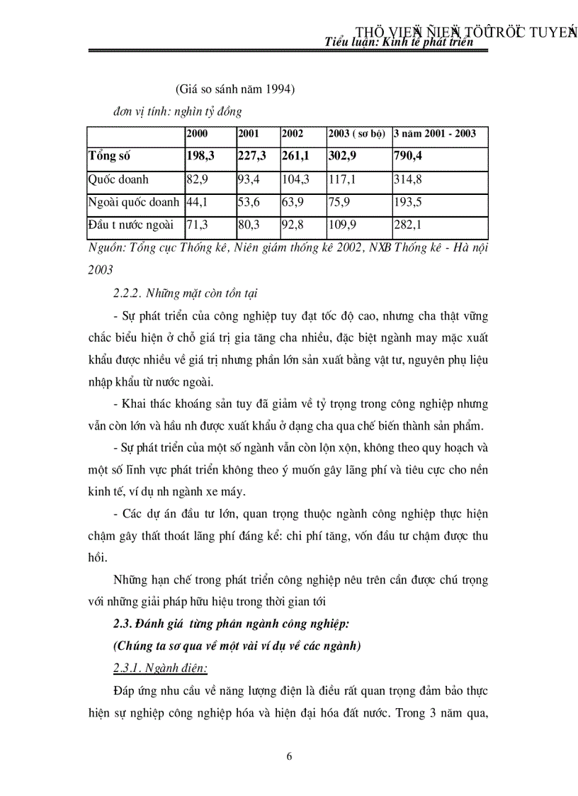 image for page Tăng trưởng của ngành sản xuất công nghiệp ở nước ta trong những năm qua Thực trạng và giải pháp
