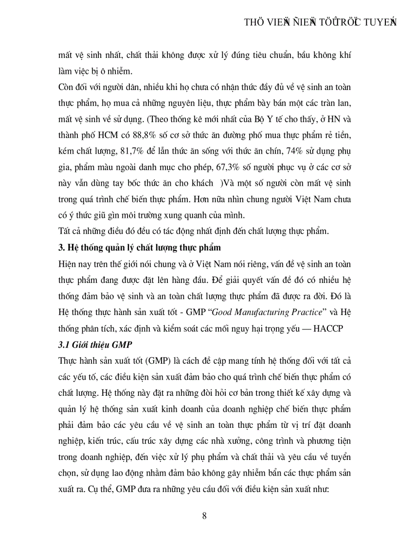 image for page Thực trạng và giải pháp nâng cao chất lượng thực phẩm ở Việt Nam