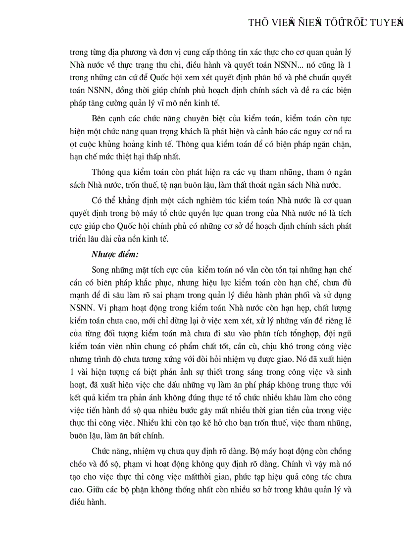 image for page Một số ý kiến về phưong hướng công tác phát triển kiểm toán ở nướcta hiện nay