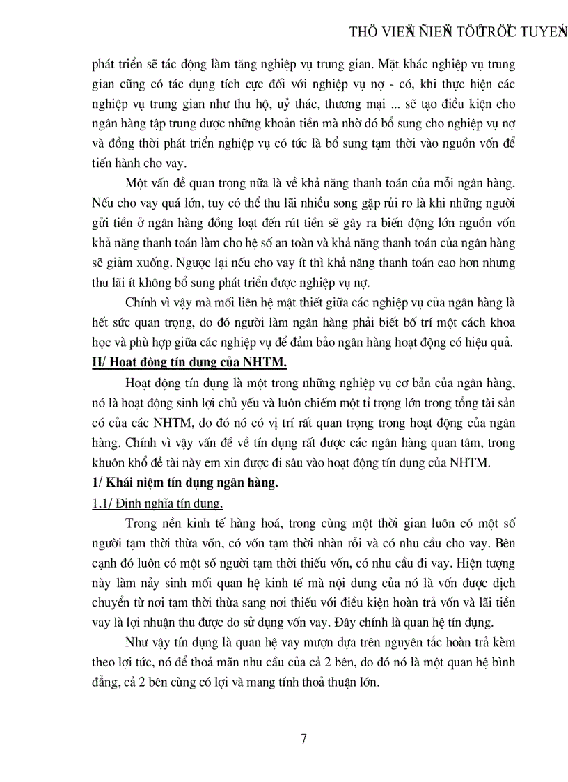 image for page Hoạt động tín dụng của hệ thống NHTM Việt Nam trong giai đoạn hiện nay