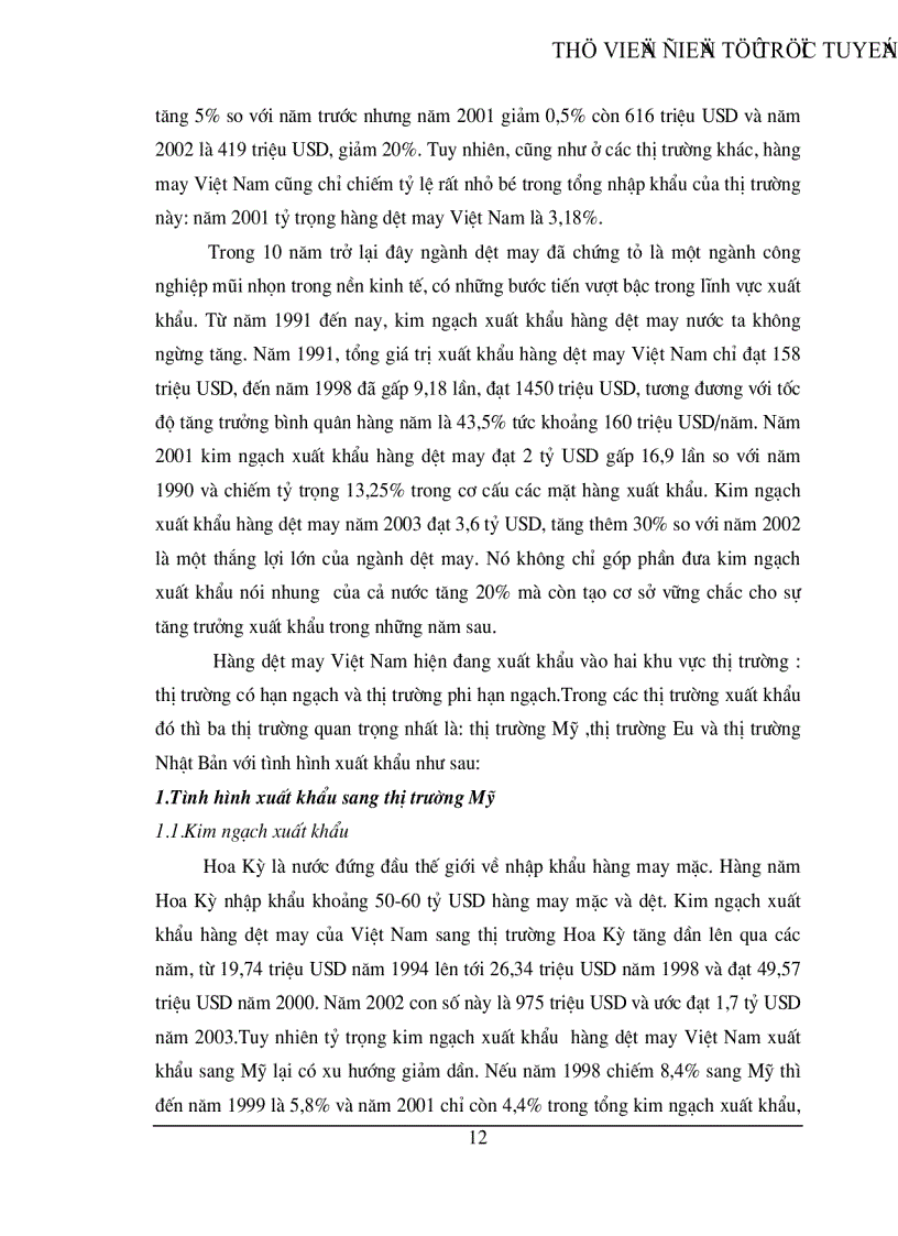 image for page Giải pháp nhằm nâng cao khả năng cạnh tranh của hàng dệt may Việt Nam trên thị trường quốc tế