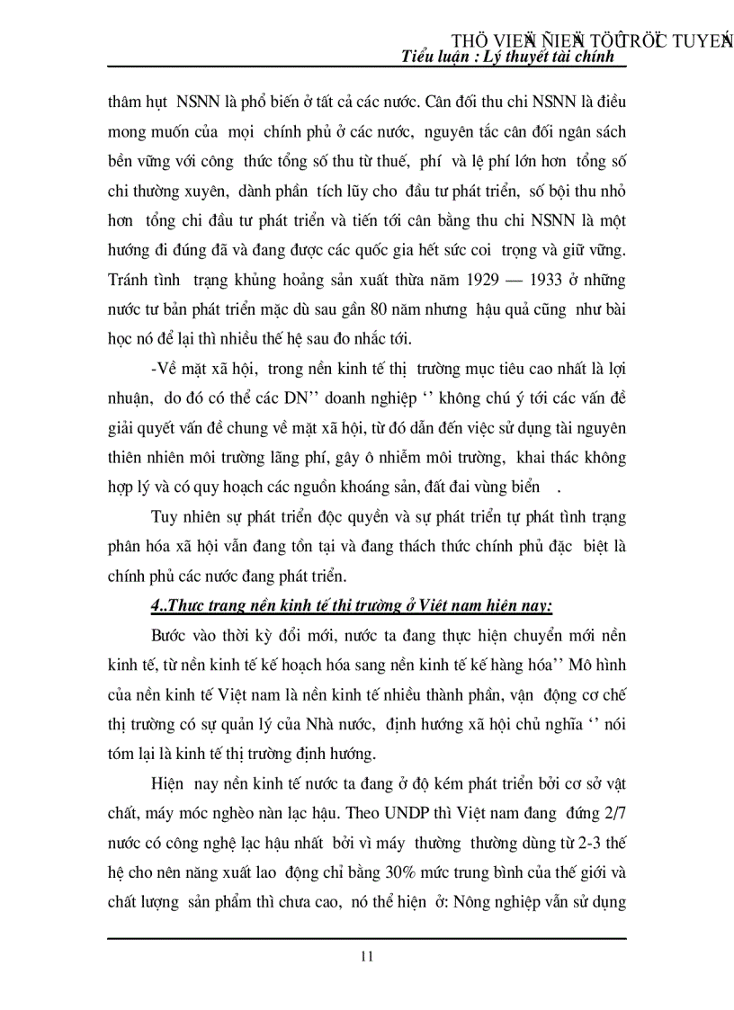 image for page Vai trò của NSNN trong việc điều chỉnh và ổn định thị trường ở Việt nam hiện nay