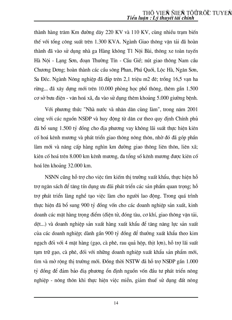 image for page Vai trò của NSNN trong việc điều chỉnh và ổn định thị trường ở Việt nam hiện nay