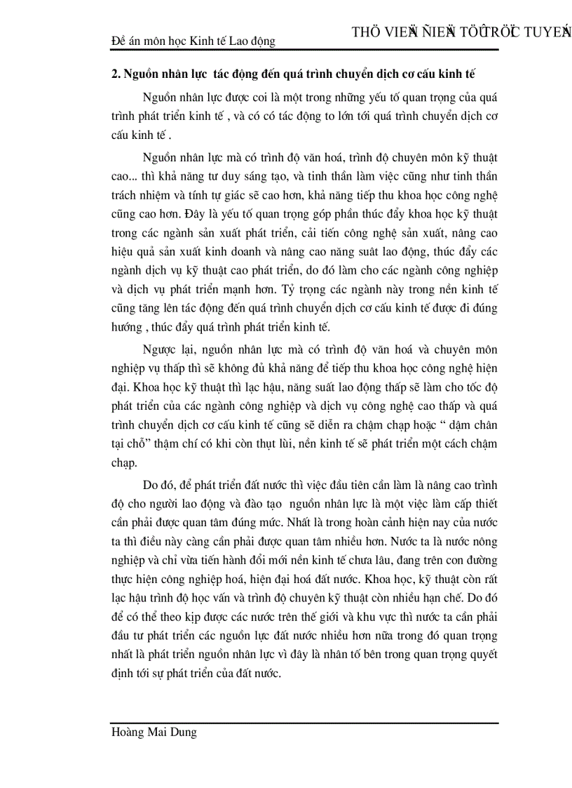 image for page Phát triển và đào tạo nguồn nhân lực Việt Nam trong quá trình chuyển dịch cơ cấu kinh tế