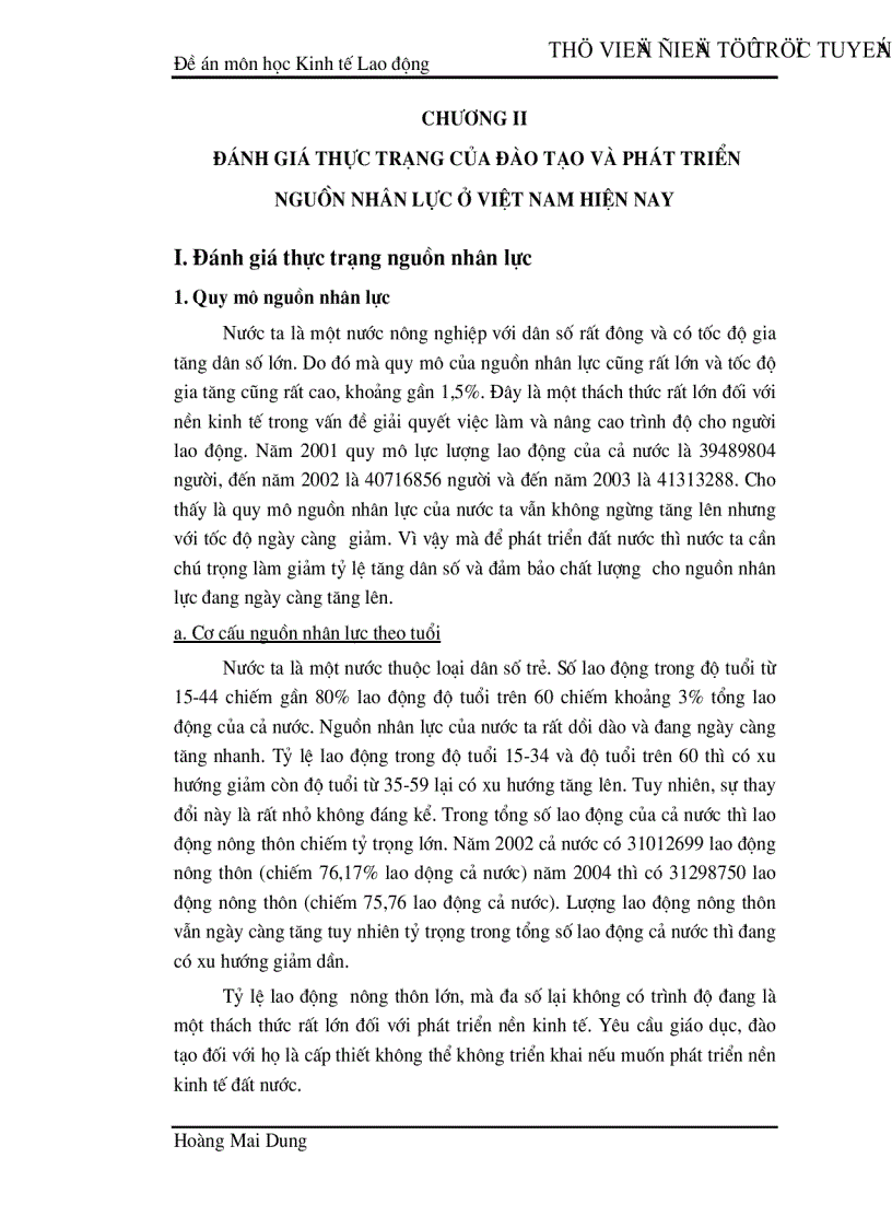 image for page Phát triển và đào tạo nguồn nhân lực Việt Nam trong quá trình chuyển dịch cơ cấu kinh tế