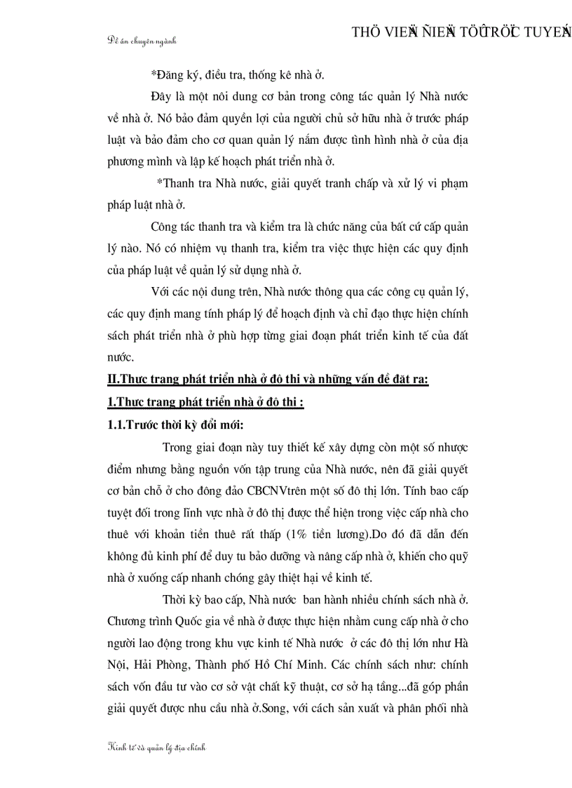 image for page Thực trạng và giải pháp phát triển nhà ở đô thị nước ta