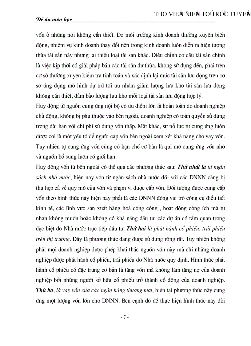 image for page Một số giải pháp tạo vốn và nâng cao hiệu quả sử dụng vốn cho các DNNN ở Việt Nam hiện nay