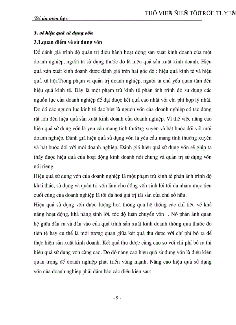 image for page Một số giải pháp tạo vốn và nâng cao hiệu quả sử dụng vốn cho các DNNN ở Việt Nam hiện nay