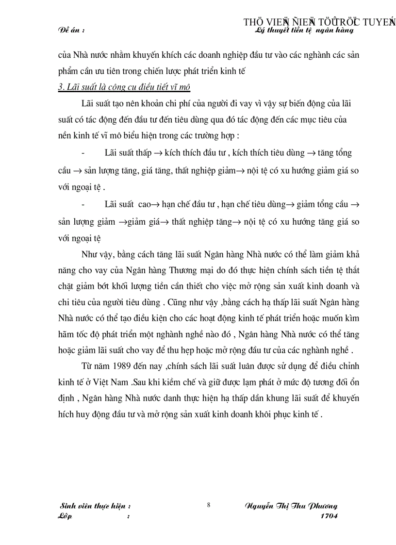 image for page Một số vấn đề cơ bản về chính sách lãi suất của Ngân hàng Nhà nước Việt Nam trong thời gian qua