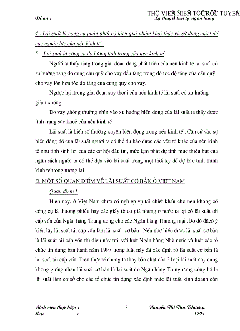 image for page Một số vấn đề cơ bản về chính sách lãi suất của Ngân hàng Nhà nước Việt Nam trong thời gian qua