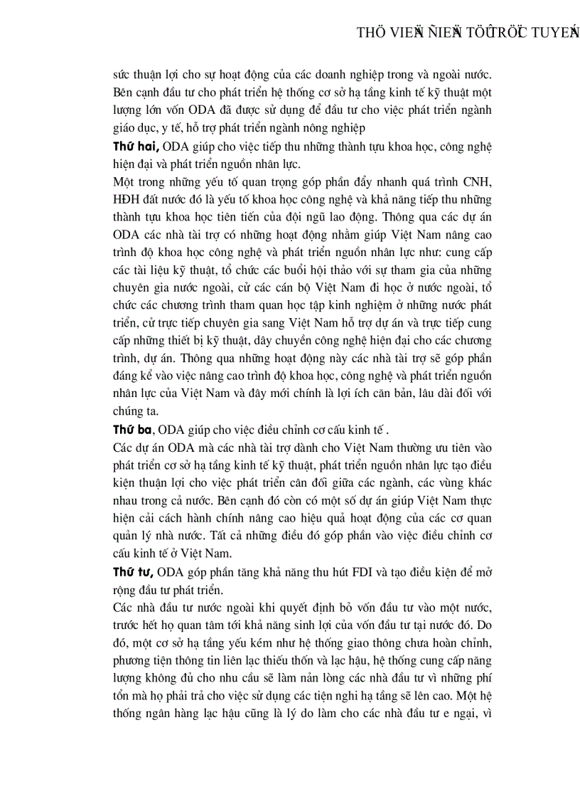 image for page ODA nguồn vốn cho đầu tư phát triển ở Việt Nam thực trạng và giải pháp