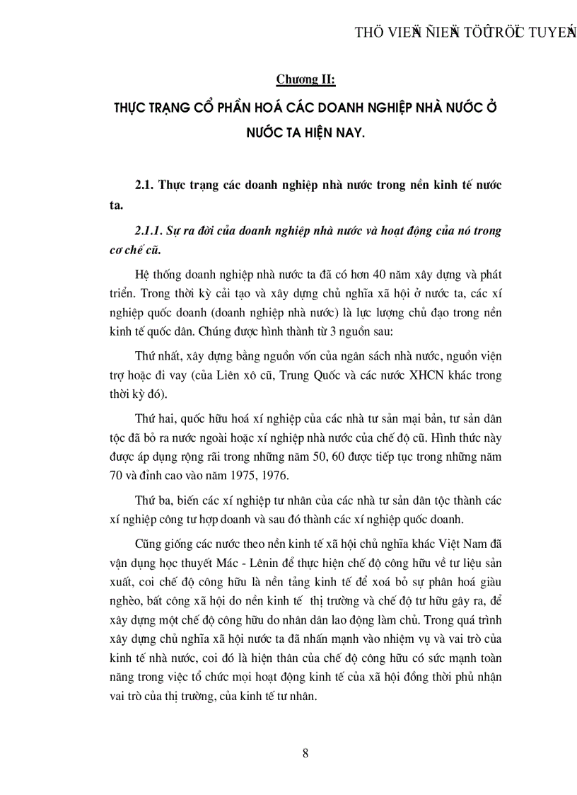 image for page Thực trạng và giải pháp thúc đẩy quá trình cổ phần hoá ở Việt Nam