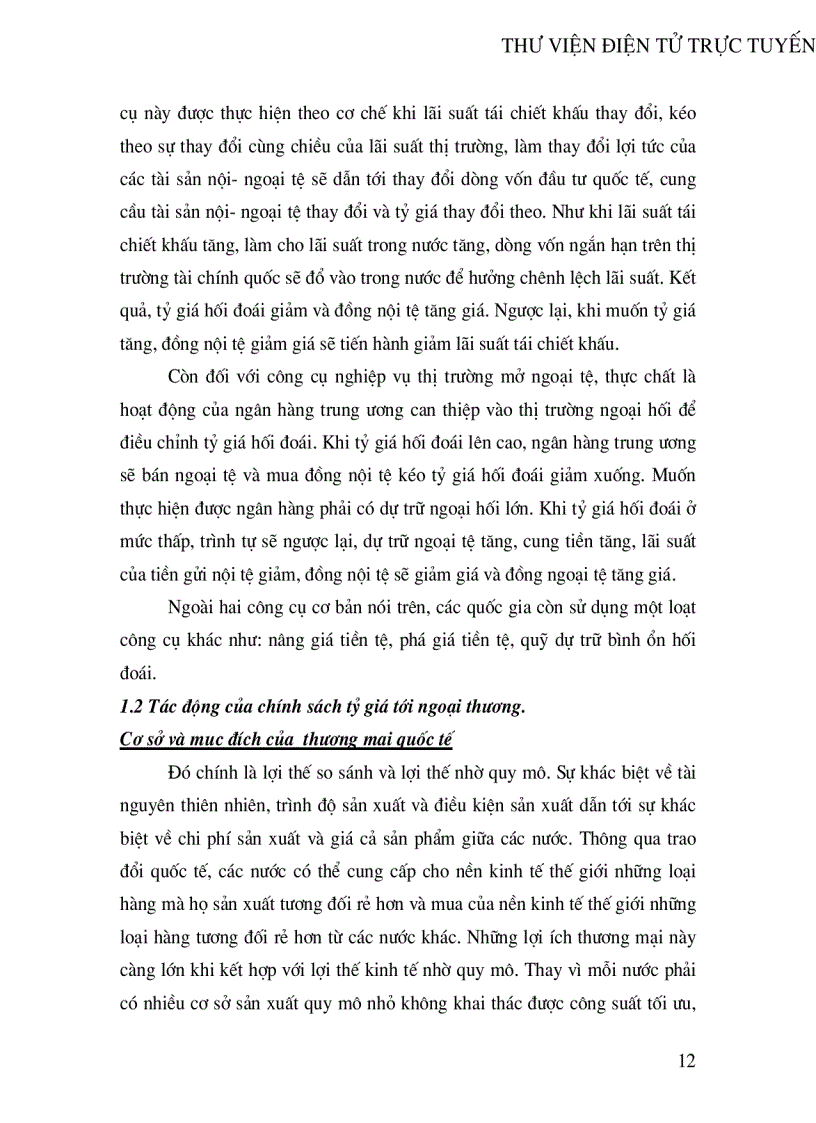 image for page Chính sách tỷ giá của Trung Quốc và tác động của nó tới thương mại Trung Quốc và một số nước