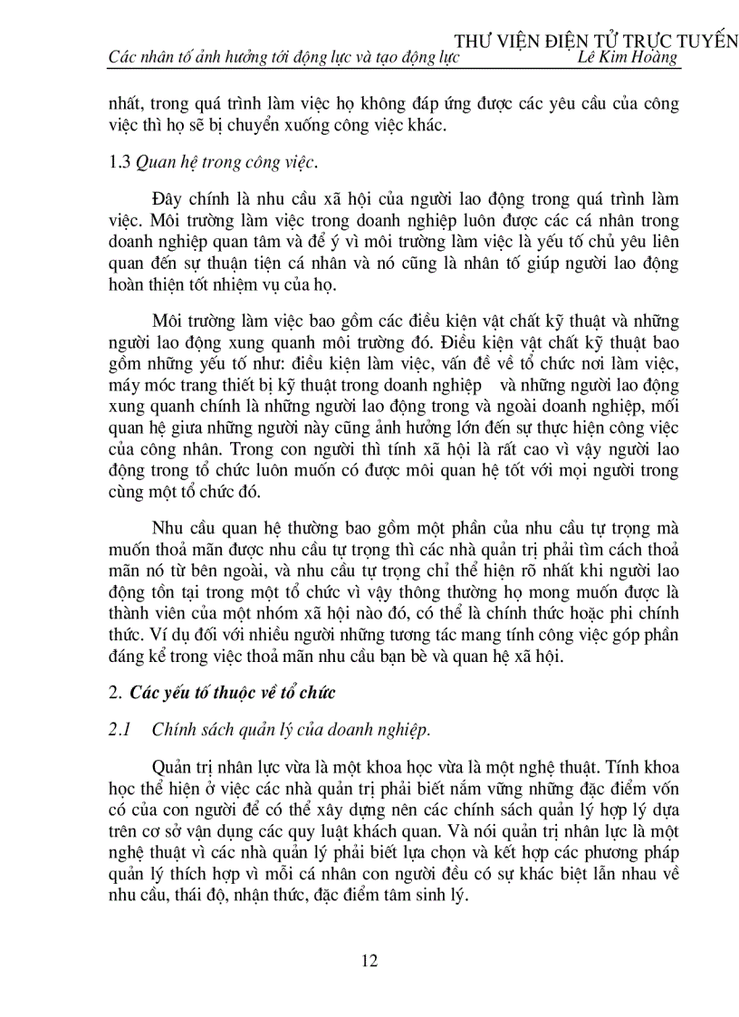 image for page Các nhân tố ảnh hưởng đến việc tạo động lực đối với người lao động