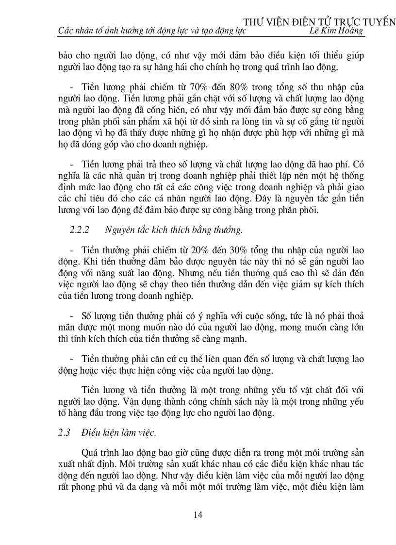 image for page Các nhân tố ảnh hưởng đến việc tạo động lực đối với người lao động