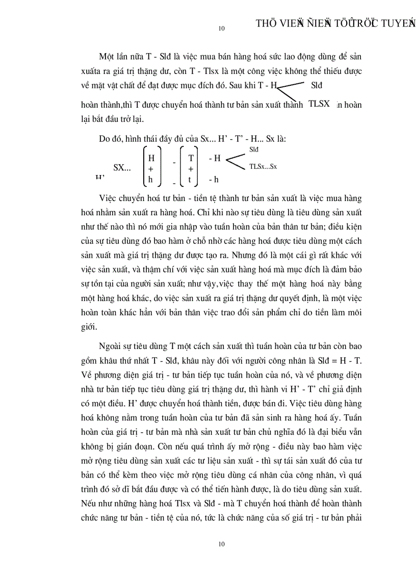 image for page Trình bày lý thuyết về tuần hoàn và chu chuyển tư bản ý nghĩa thực tiễn rút ra khi nghiên cứu lý thuyết này đối với việc quản lý các doanh nghiệp của nước ta khi chuyển sang nền kinh tế t