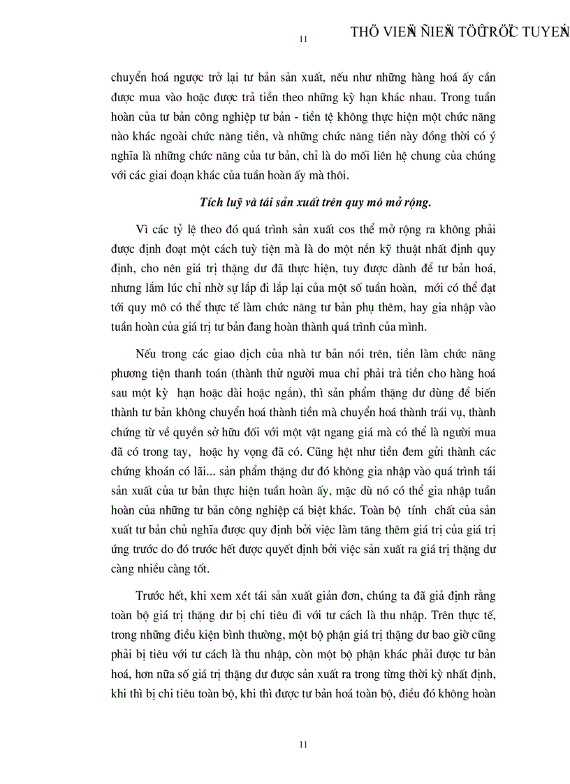 image for page Trình bày lý thuyết về tuần hoàn và chu chuyển tư bản ý nghĩa thực tiễn rút ra khi nghiên cứu lý thuyết này đối với việc quản lý các doanh nghiệp của nước ta khi chuyển sang nền kinh tế t