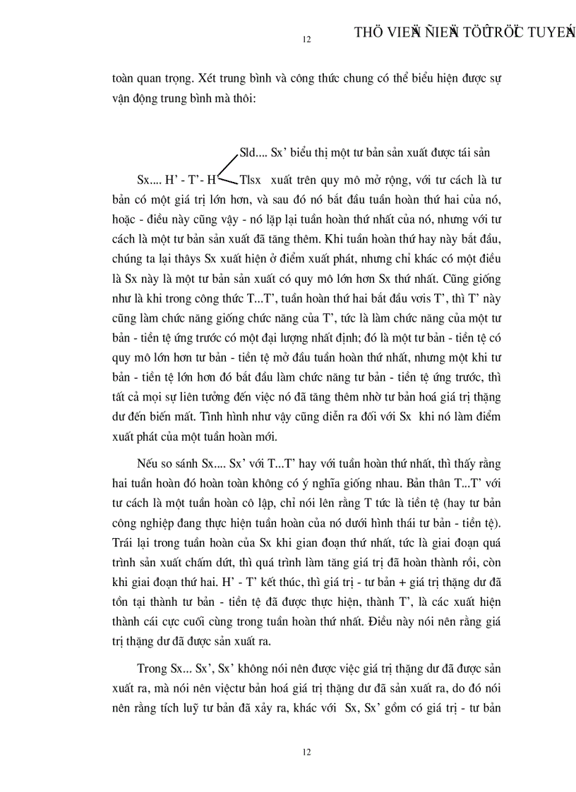 image for page Trình bày lý thuyết về tuần hoàn và chu chuyển tư bản ý nghĩa thực tiễn rút ra khi nghiên cứu lý thuyết này đối với việc quản lý các doanh nghiệp của nước ta khi chuyển sang nền kinh tế t