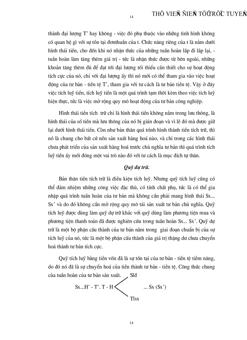 image for page Trình bày lý thuyết về tuần hoàn và chu chuyển tư bản ý nghĩa thực tiễn rút ra khi nghiên cứu lý thuyết này đối với việc quản lý các doanh nghiệp của nước ta khi chuyển sang nền kinh tế t
