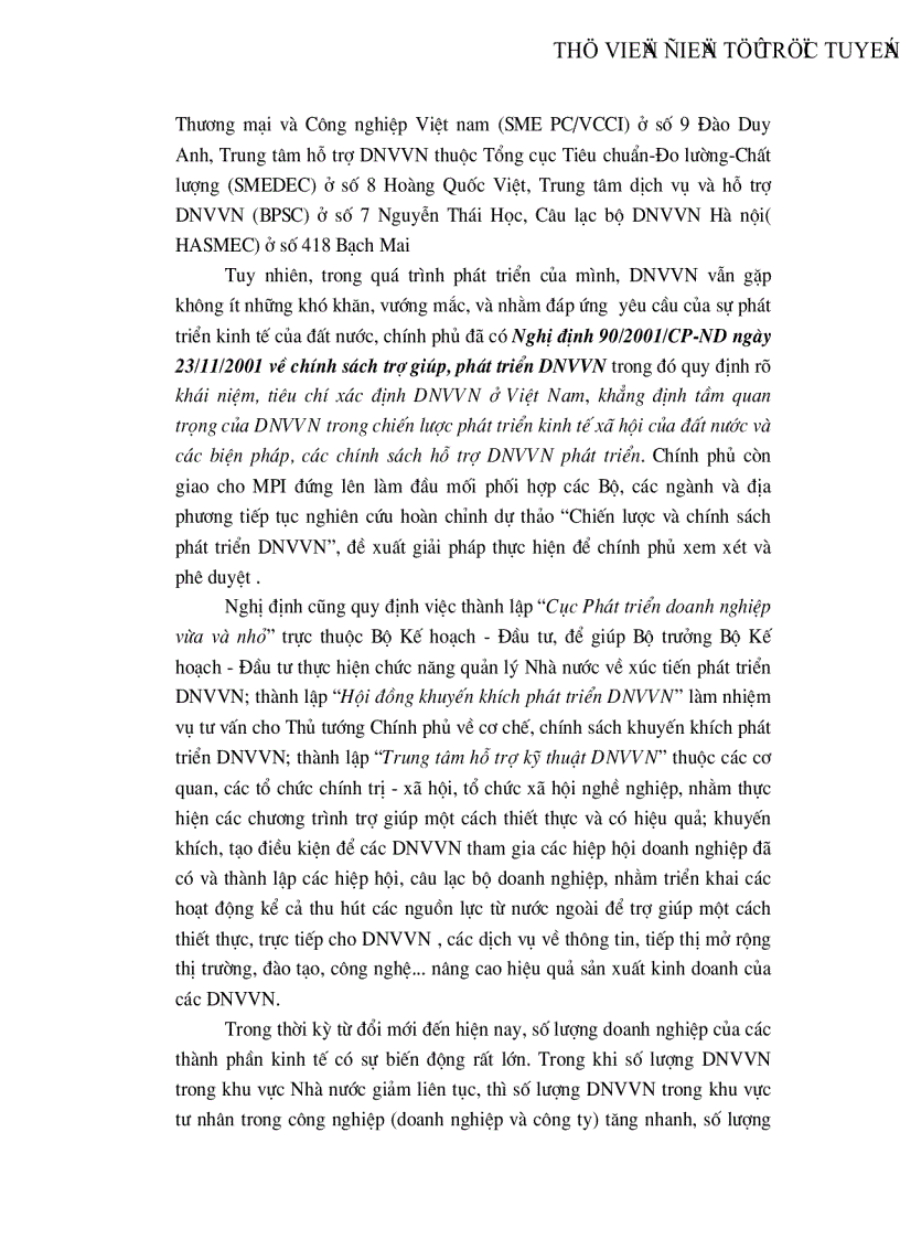 image for page Thực trạng và những vấn đề tồn tại của các doanh nghiệp vừa và nhỏ tại Việt Nam