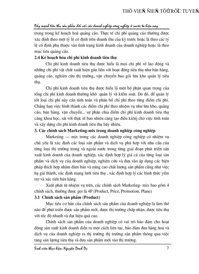 image for page Đẩy mạnh tiêu thụ sản phẩm đối với các doanh nghiệp công nghiệp ở nước ta hiện nay